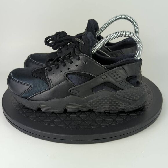 Nike Air Huarache Run Black Athletic Running Shoes 634835-012 Women’s Size 6.5 - Picture 8 of 12